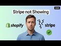 Stripe Not Showing On Shopify 2026 Fix (Connect Stripe To Shopify)