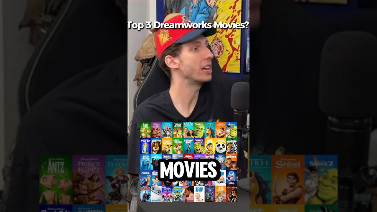 Top 3 Dreamworks Movies? #escapepod #top3 #dreamworks #movies
