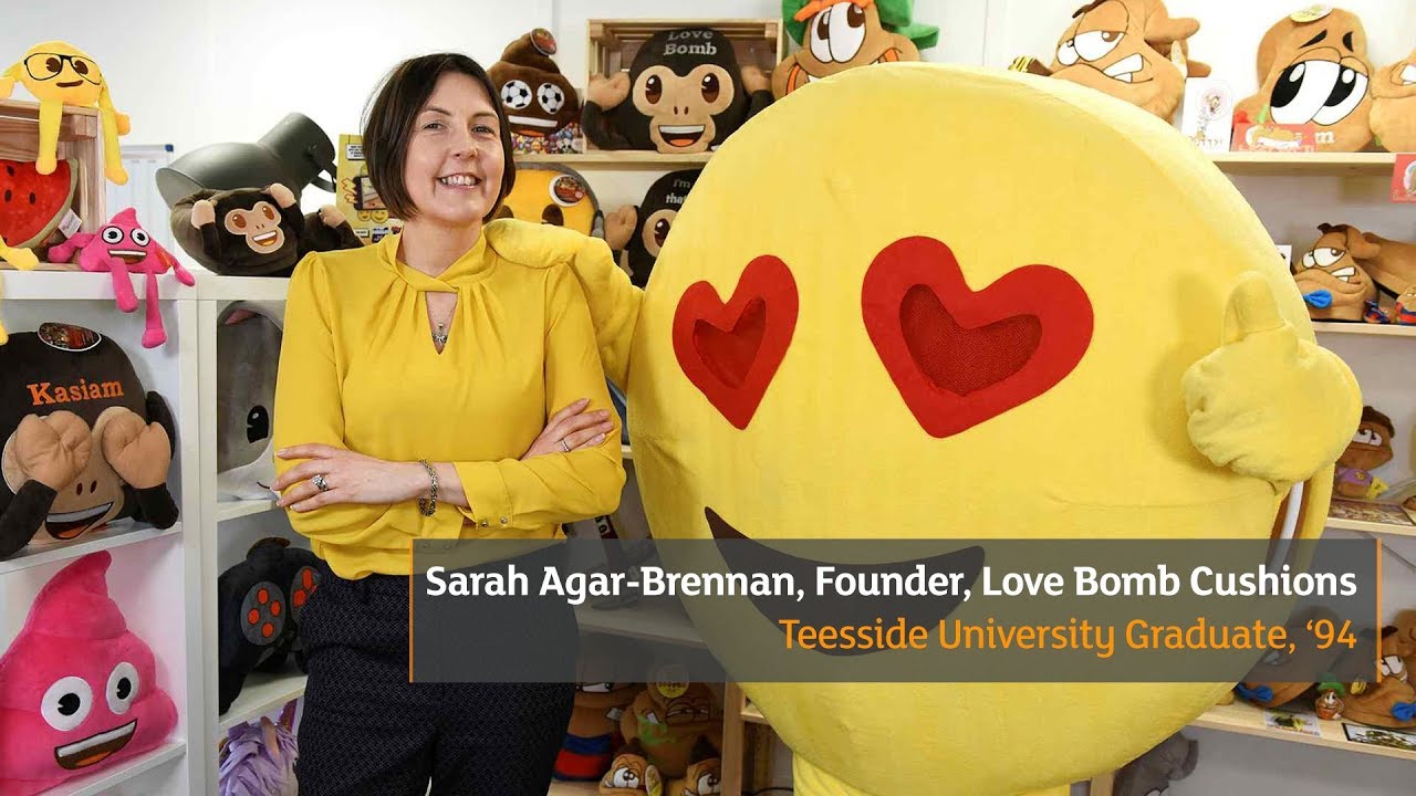 Sarah AgarBrennan, Love Bomb Cushions YouTube