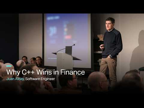 Juan Alday Why C++ Wins in Finance