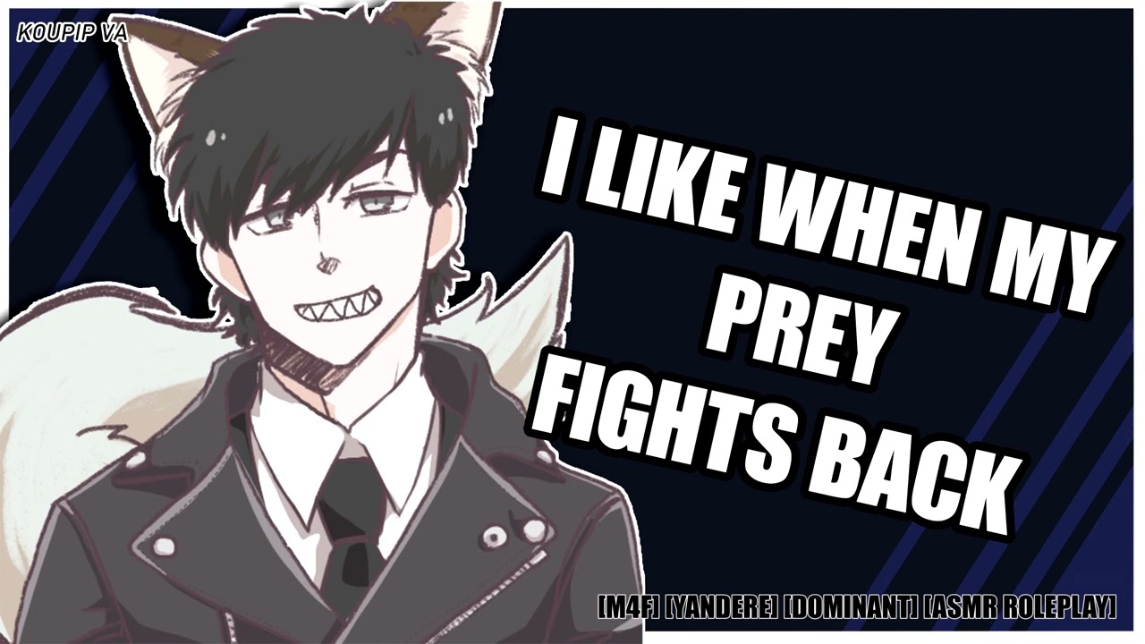 [M4F] hunted by a Dominant Yandere Wolf Bully [ASMR] [spicy] [DARK] [dominant] [forced]