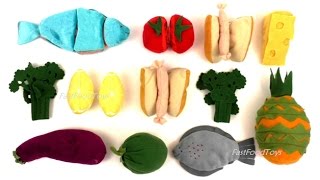 IKEA TOY CUTTING PEELING VELCRO FISH VEGETABLES FRUITS SHOPPING BASKET DUGTIK COOKING SET UNBOXING screenshot 1