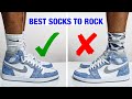 How To Style Socks With Air Jordan 1 Sneakers