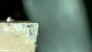 USB microscope for lathe tool zeroing