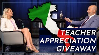 S.C. Teacher Italian Vacation Giveaway - Lauren Taylor Law Teacher Appreciation