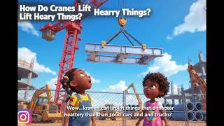 How can cranes lift heavyweights?