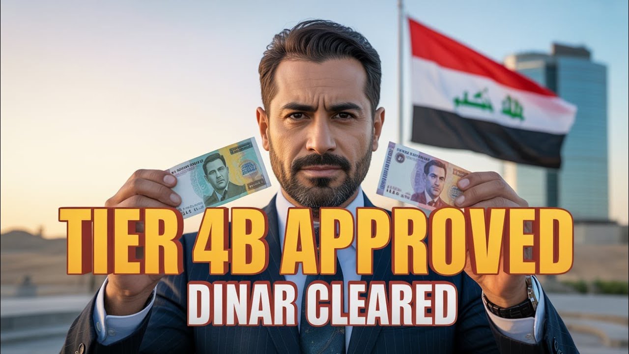 🚨 Iraqi Dinar BREAKING: Tier 4B Approved! Redemption Process Finally Begins