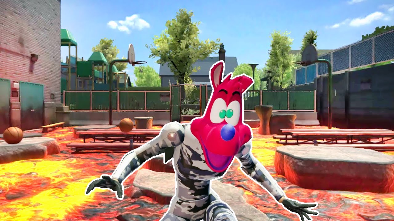 OKULUN BAHÇESİNİ LAV BASTI - Hot Lava