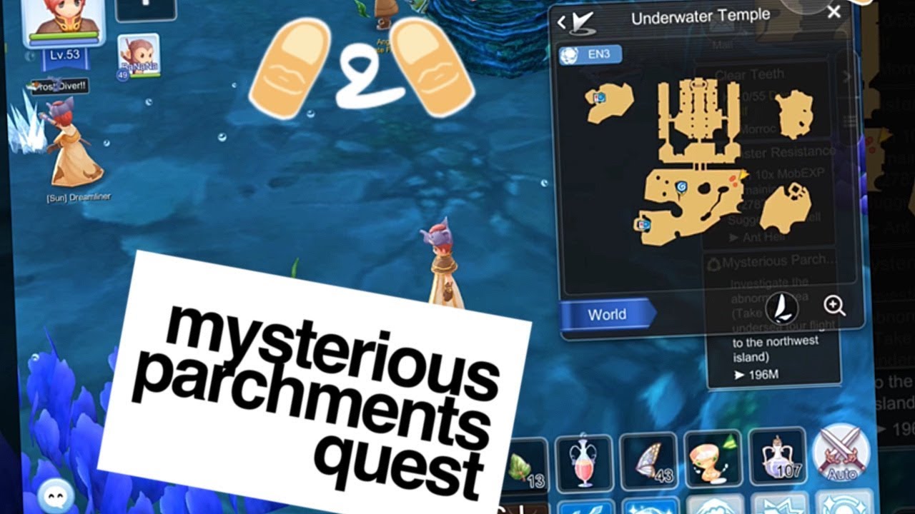 Ragnarok Eternal Love Mysterious Parchments Quest Tips And Strategies Gameplay Youtube