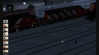 railfanning trs2006 in ontario canada