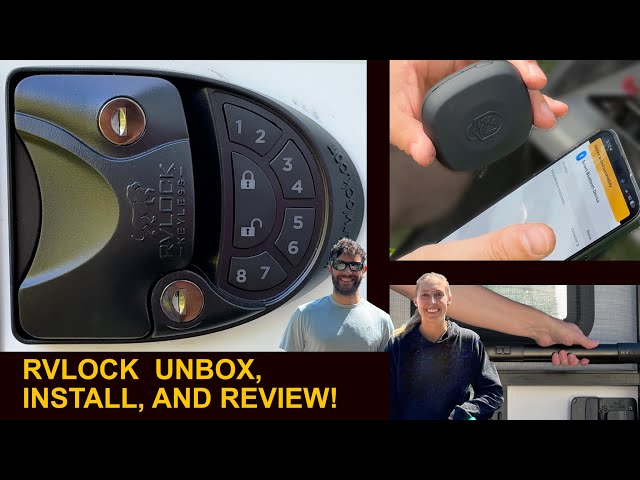 RVLock Screen Door Cross Bar – Adjustable Grab Bar With Quick Lock For Easy RV Exit & Door Protection