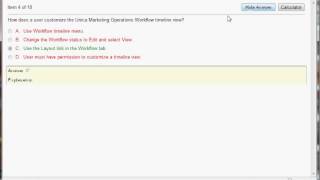 000-M88 IBM Unica Enterprise Marketing Operations Technical Mastery Test v1 screenshot 3