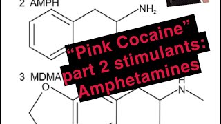 “Pink Cocaine” part 2 stimulants: Amphetamines