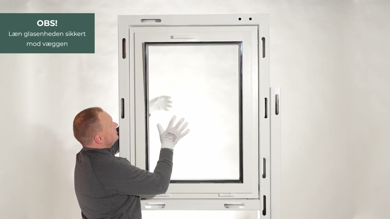 Vejledning til udskiftning af glaslister og glasenheder | Sparvinduer