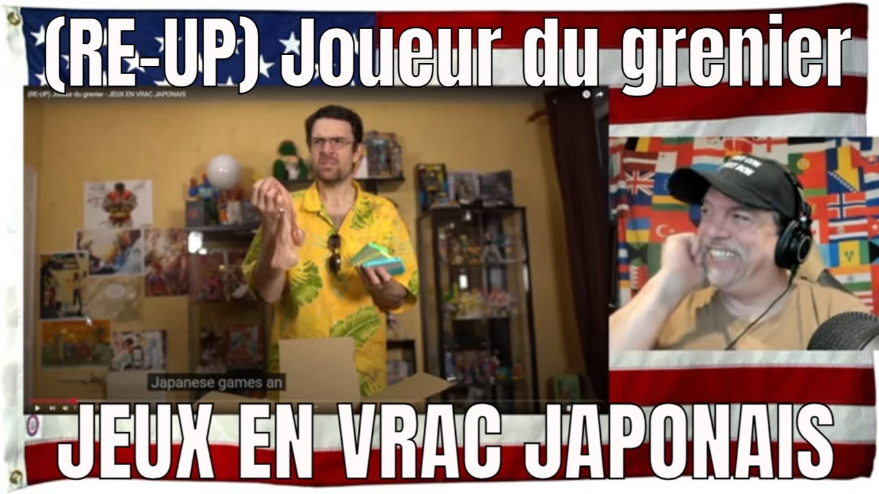 (RE-UP) Joueur du grenier - JEUX EN VRAC JAPONAIS - REACTION