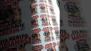 nuevos sticker del transporte el pichon