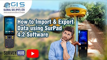 How to Import & Export Data using SurPad 4.2 Software