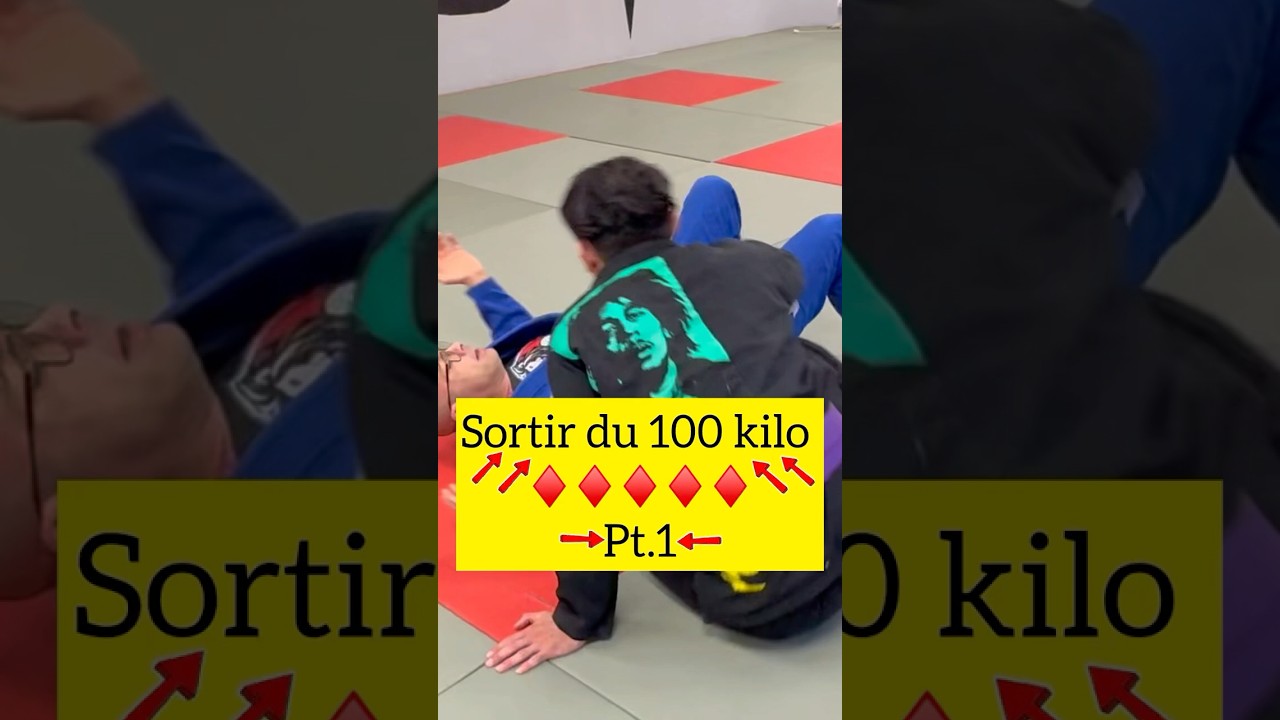 Sortir du 100 kilo contrôle latéral - Pt.1 Jiu-jitsu jjb bjj jiujitsu technique fondamentaux