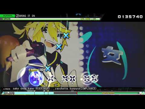 Project DIVA Mega Mix+ - BRING IT ON [Default Module] [Gameplay] [feat. Rin | Len]
