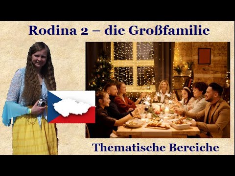 Tschechischer Wortschatz die Familie 2 (Rodina 2) YouTube