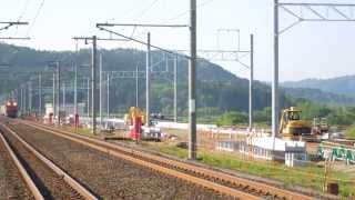 ED79 20号機試9143レEasti-D送り込み 新中小国信号所~津軽今別 2013年6月1日