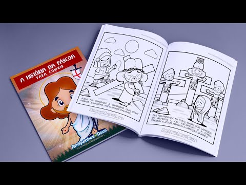 e-Book A História da Páscoa para colorir