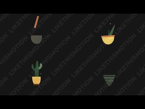 House Plants Animated Icons DaVinci, a Templates & Theme by 2dfx (Thumbnail 2 of 2)