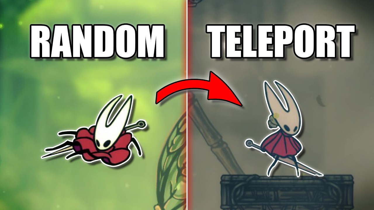 Silksong But I TELEPORT RANDOMLY Every 5 Minutes...