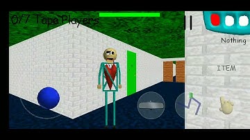 1st prize Swapped Basics with changed script NSPC Gameplay (Baldi