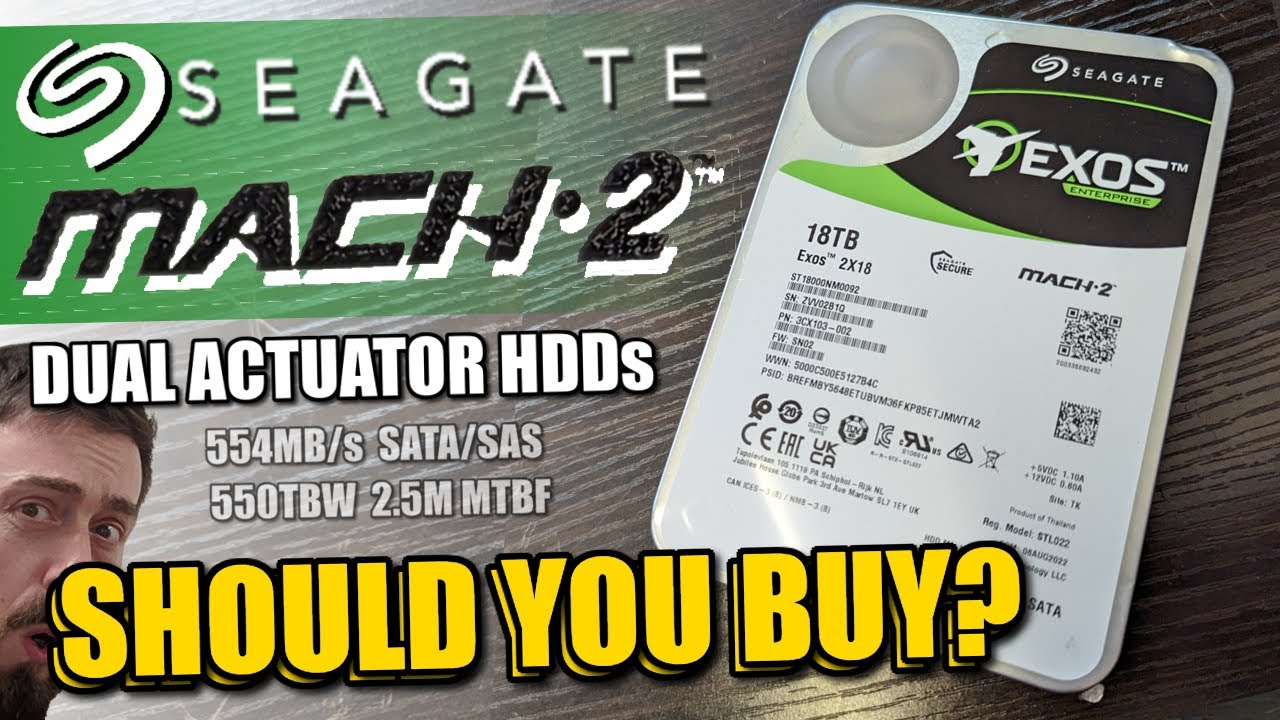 Seagate EXOS Mach.2 2×18 Hard Drive Review – Should You Buy? – NAS Compares