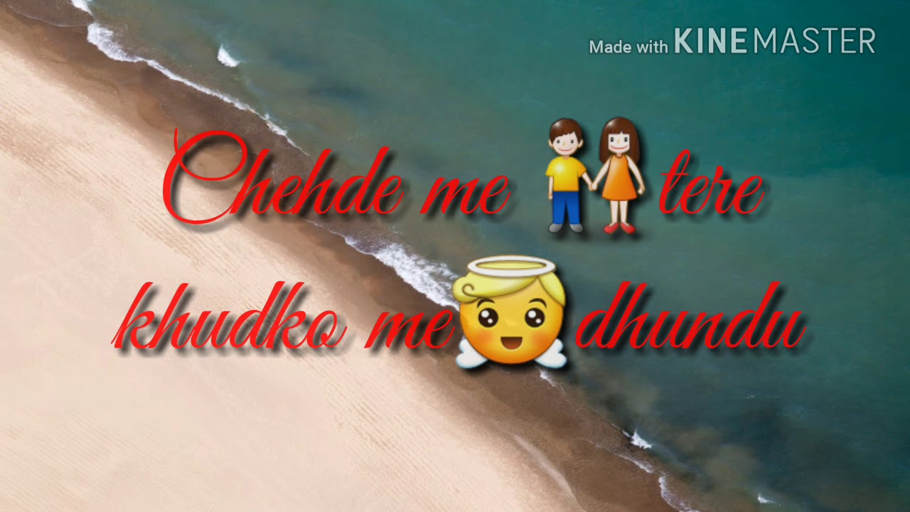 Baaris lyrics video for WhatsApp status.