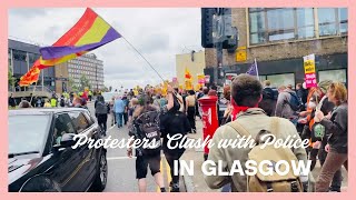 Celebrity Protesters CLASH With POLICE in GLASGOW Net Worth