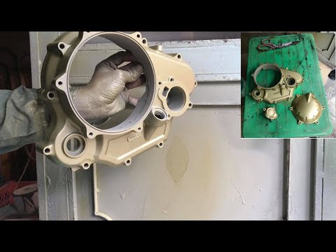 Video Quá trình sơn màu Fz cho lốc nồi exciter 150 ( xả sơn,... - youtube