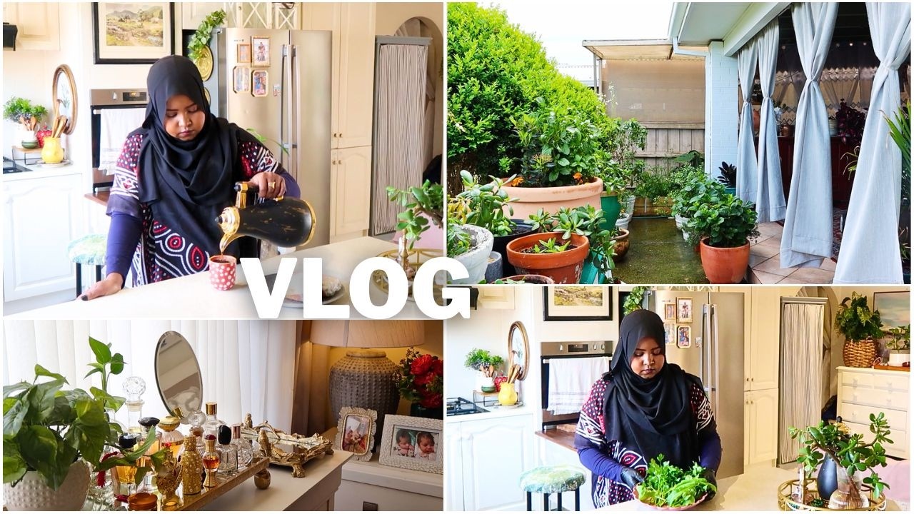 Один день из жизни: уборка, приготовление еды, садоводство. Видеоблог (Суданская кулинария, жарен...