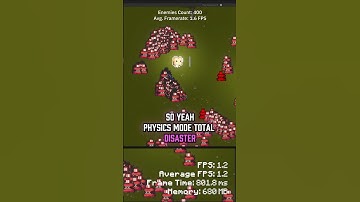 Can Unity Handle 400 Enemies At Once?