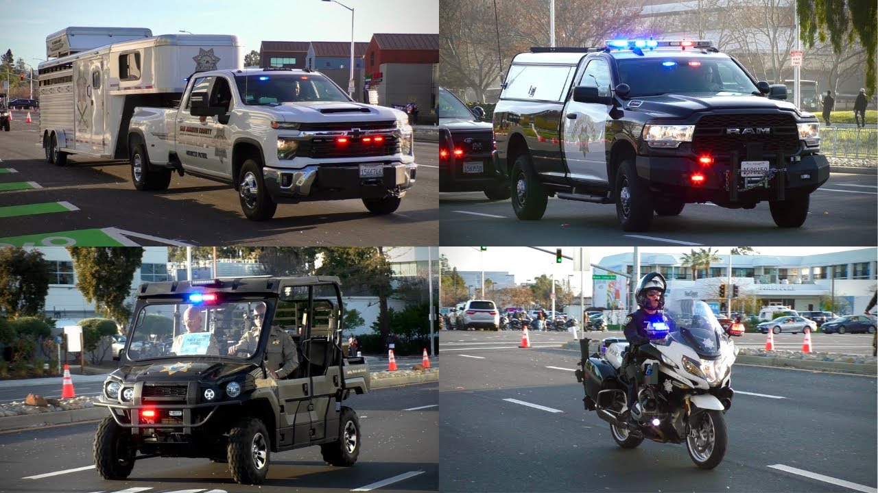 Motorbikes, UTVs, and Unmarked Police Cars at the Super Bowl!