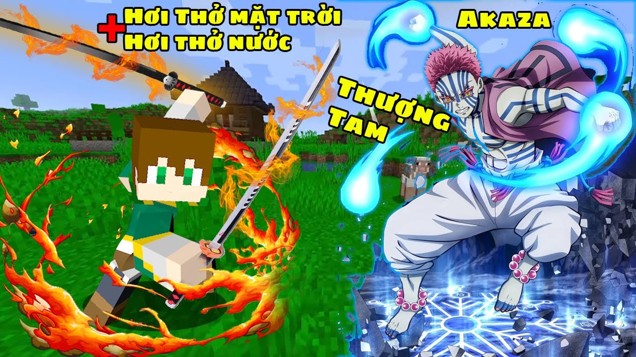 Minecraft Demon Slayer☻Tập 15☻Bất Ngờ Chế Tạo Kiếm... - youtube