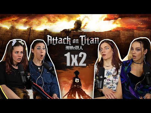 Attack on Titan 1x2: That Day: The Fall of Shiganshina, Part 2 REACTION