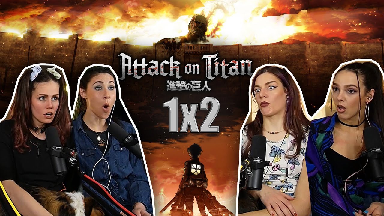 Attack on Titan 1x2: That Day: The Fall of Shiganshina, Part 2 REACTION