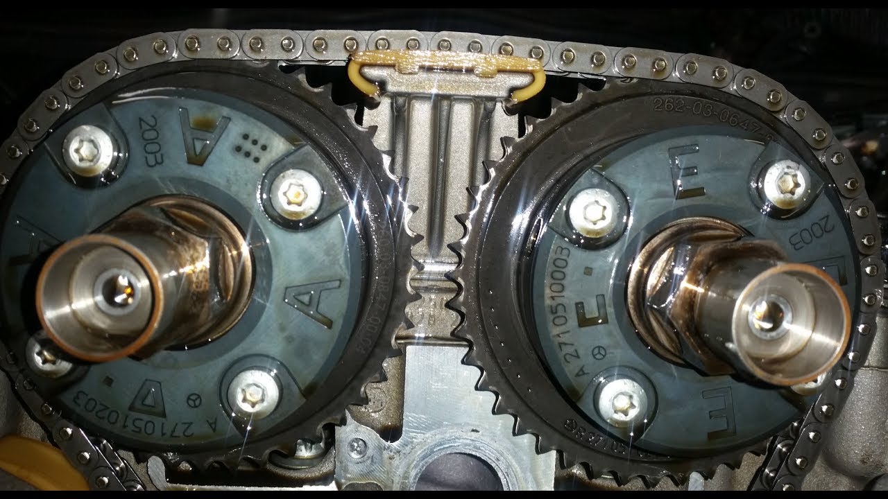 Szybkie Sprawdzenie Rozrządu W Silniku 1,8 Kompresor M271 - Youtube