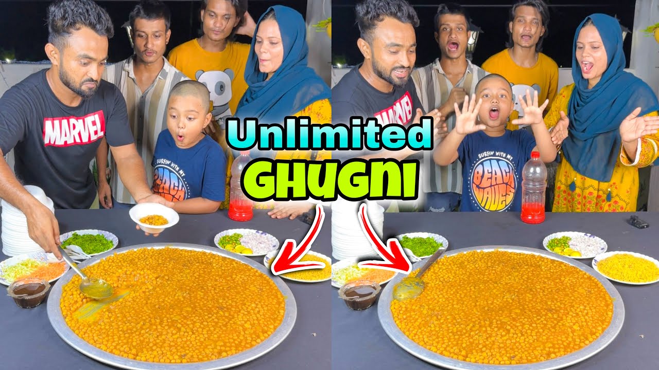 Unlimited Ghugni Challenge 😍