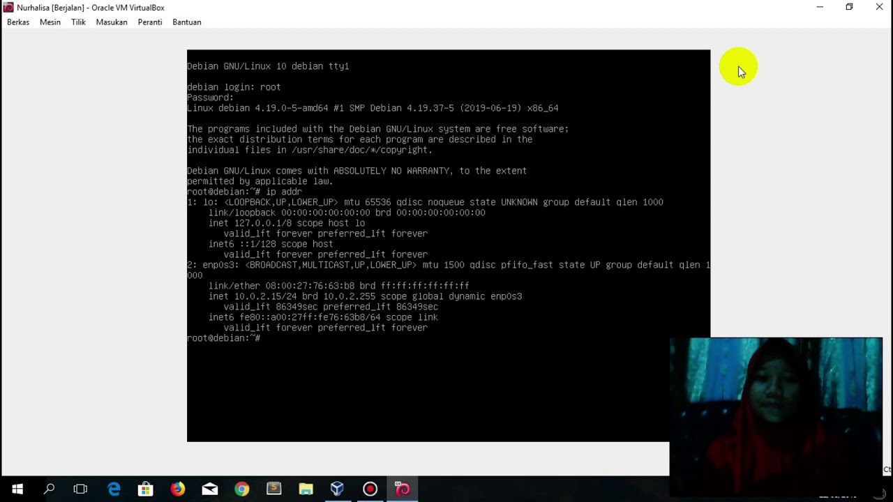 Tutorial instal dan konfigurasi DHCP server debian 10 - YouTube