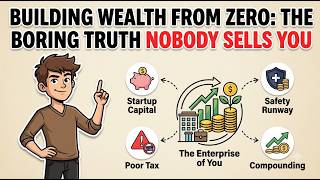 Building Wealth From Zero The Boring Truth Nobody Sells You