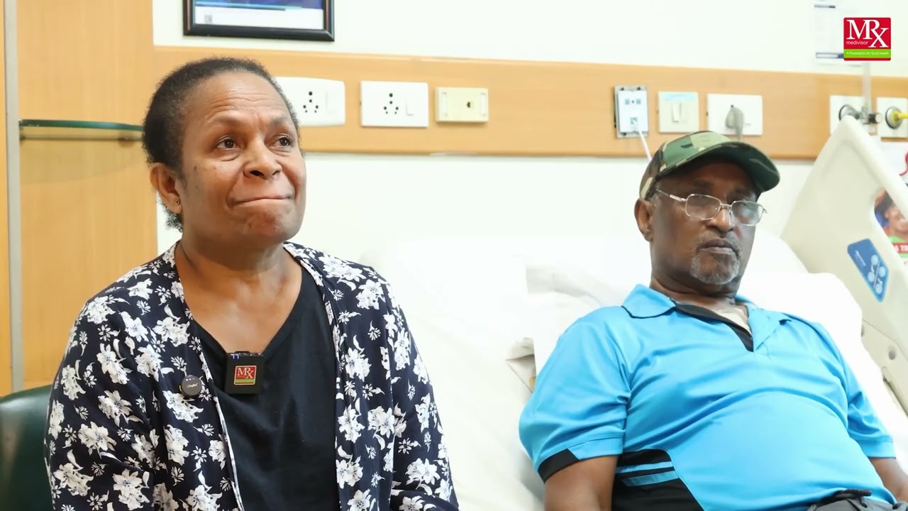 John Konabe from PNG - Heart Bypass Surgery