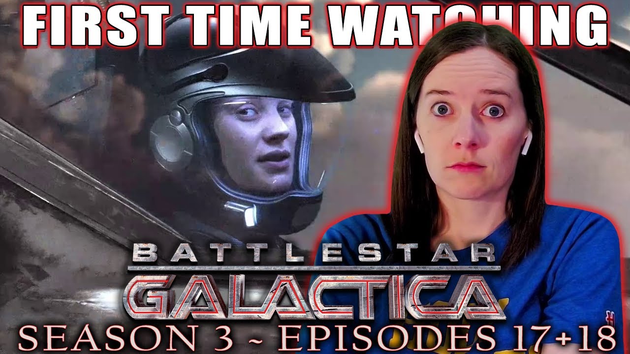 BATTLESTAR GALACTICA | Season 3 | 17 + 18 | First Time Watch Reaction | Starbuck's Special Destiny?