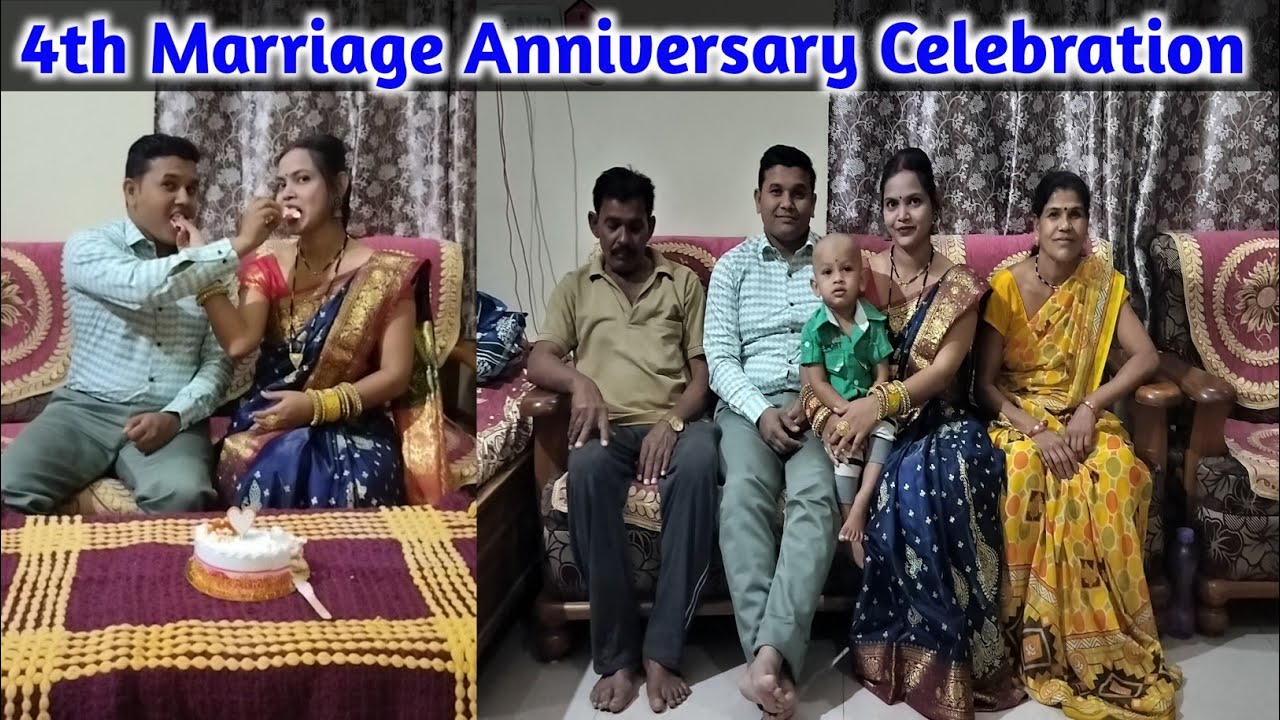 Happy 4th Marriage Anniversary Celebration || New Vikrant Gourkhede Vlog ||