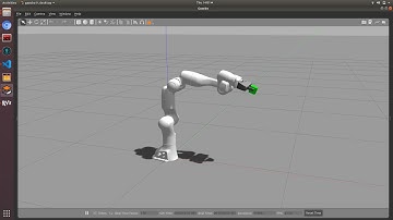 Franka Panda robot grasping physics in Gazebo throwing a box (with MoveIt)