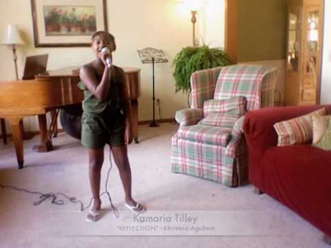 Kamaria Tilley Age 8 sings "Reflection"
