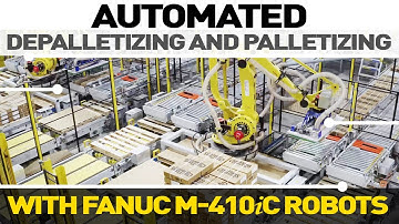 Automated Robotic Depalletizing and Palletizing Solutions, Courtesy of Adaptec Solutions