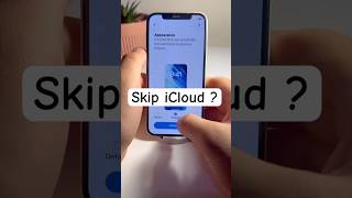 Set Up iPhone 12 Without iCloud #iphone #apple #tech #smartphone #shorts